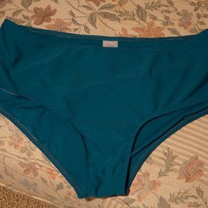 Womens teal bikini bottom
